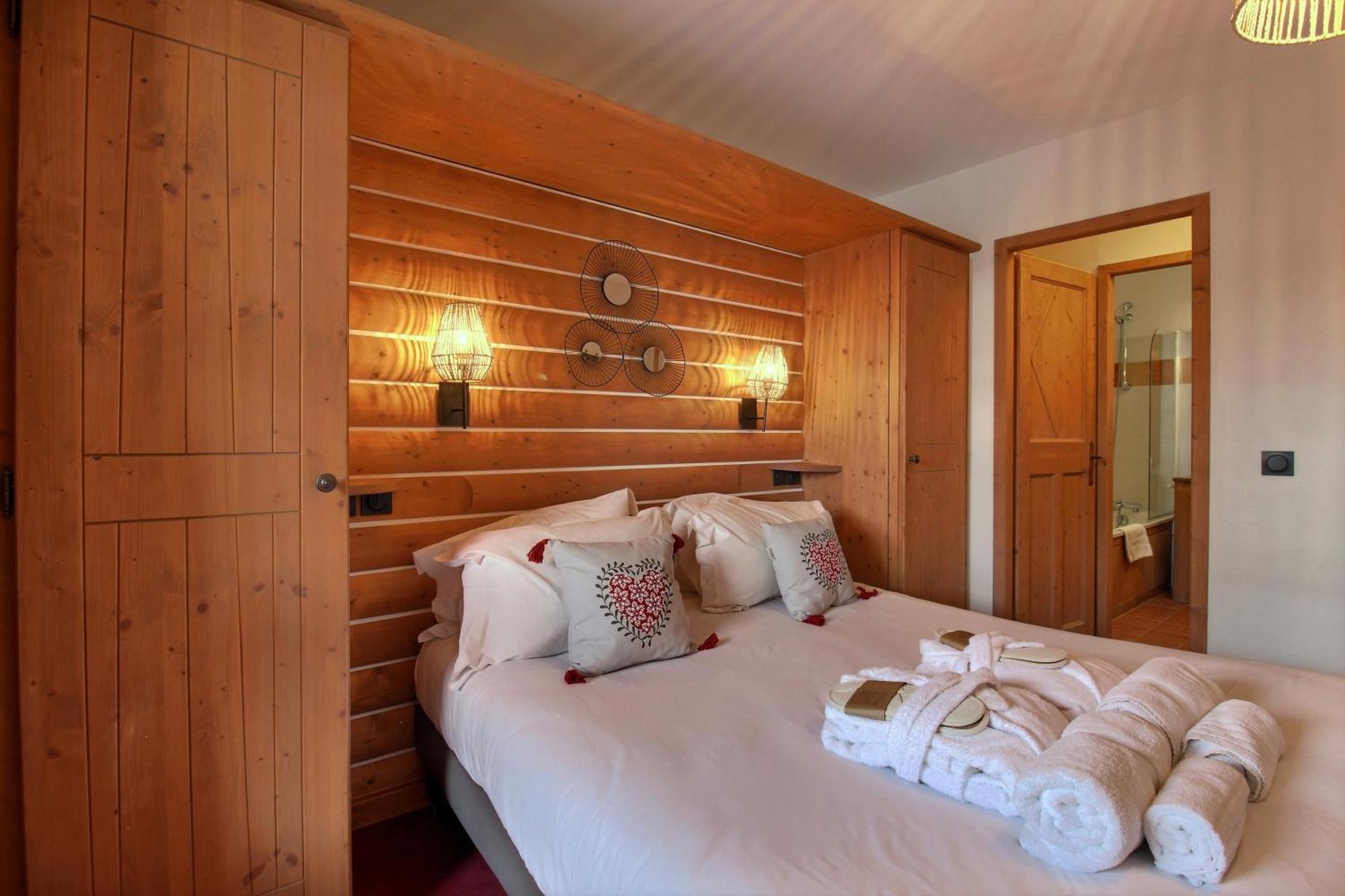 Arc 1950 - Appartement Moderne - Sauna Hammam Jacuzzi - 4 Personnes Les Arcs  Bagian luar foto