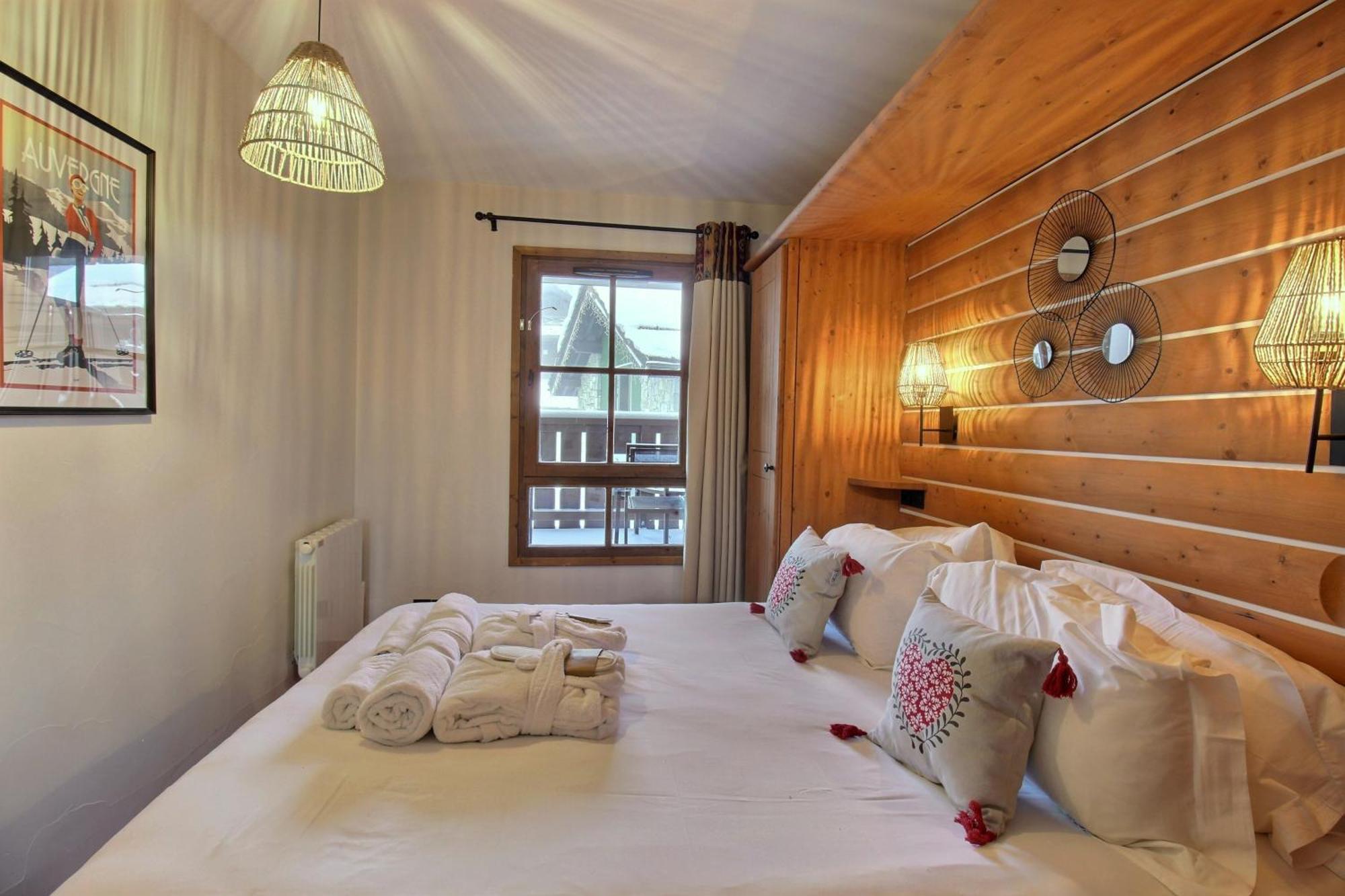 Arc 1950 - Appartement Moderne - Sauna Hammam Jacuzzi - 4 Personnes Les Arcs  Bagian luar foto