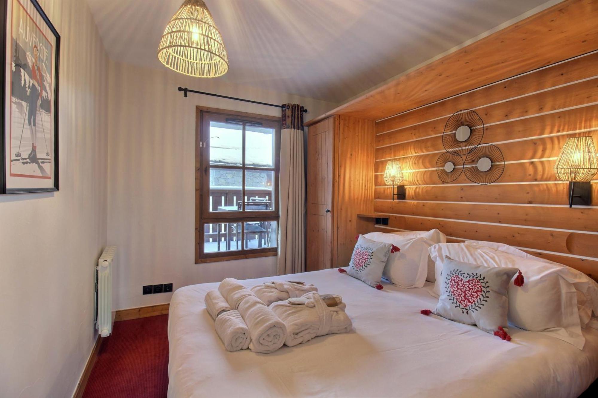 Arc 1950 - Appartement Moderne - Sauna Hammam Jacuzzi - 4 Personnes Les Arcs  Bagian luar foto
